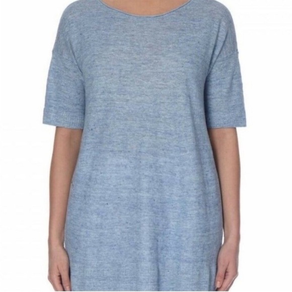 Women's Light Blue Top - Picture 2 of 5